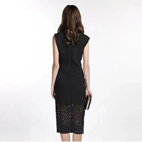 Clover Canyon Neoprene Laser Cut Out Midi-Dress - Picture 16 of 16